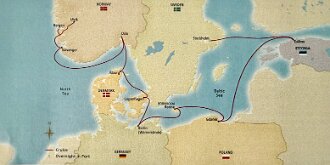 001 Itinerary for our Viking Homelands Cruise: July 29, 2026.